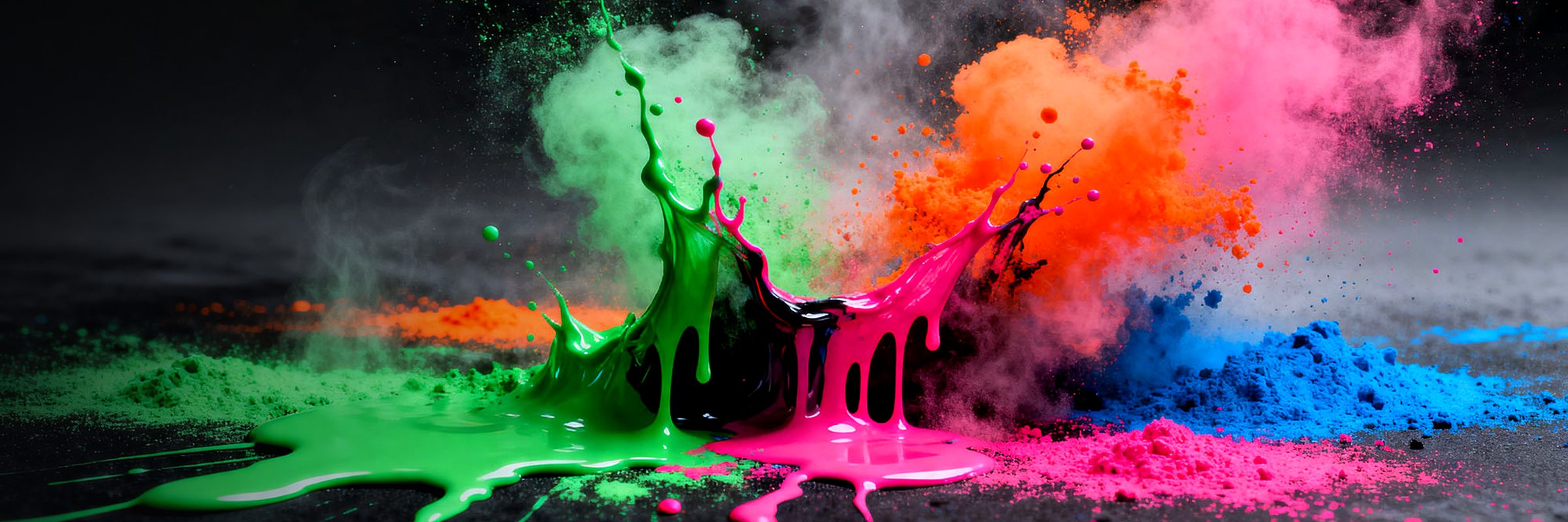 Midnight Riot campaign photo for the powder element